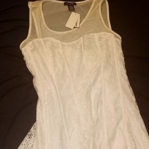 All white dress